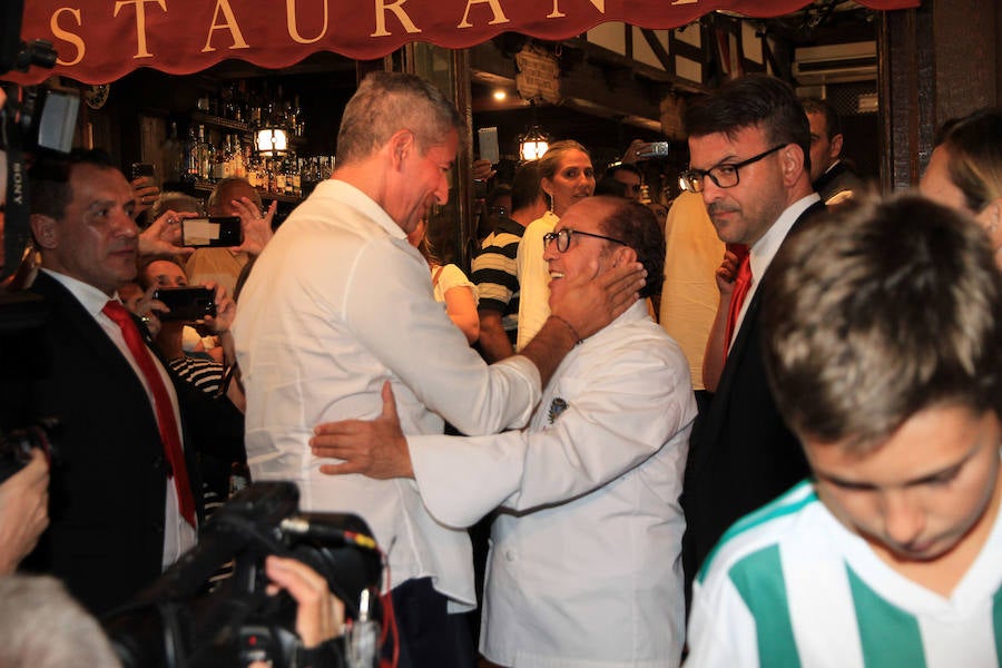 Fotos: El Atlético de Madrid en Segovia