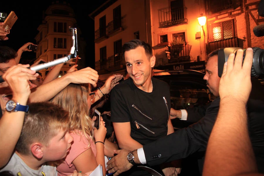 Fotos: El Atlético de Madrid en Segovia