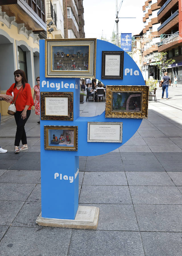 La obra dedicada al Puentecillas realizada por Antón Urreisti se ha llevado el primer premio del concurso 'Palencia con P', valorado con 2.000 euros