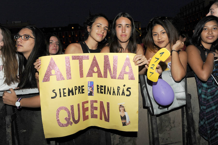 Fotos: Los &#039;triunfitos&#039; abarrotan la Plaza Mayor de Valladolid