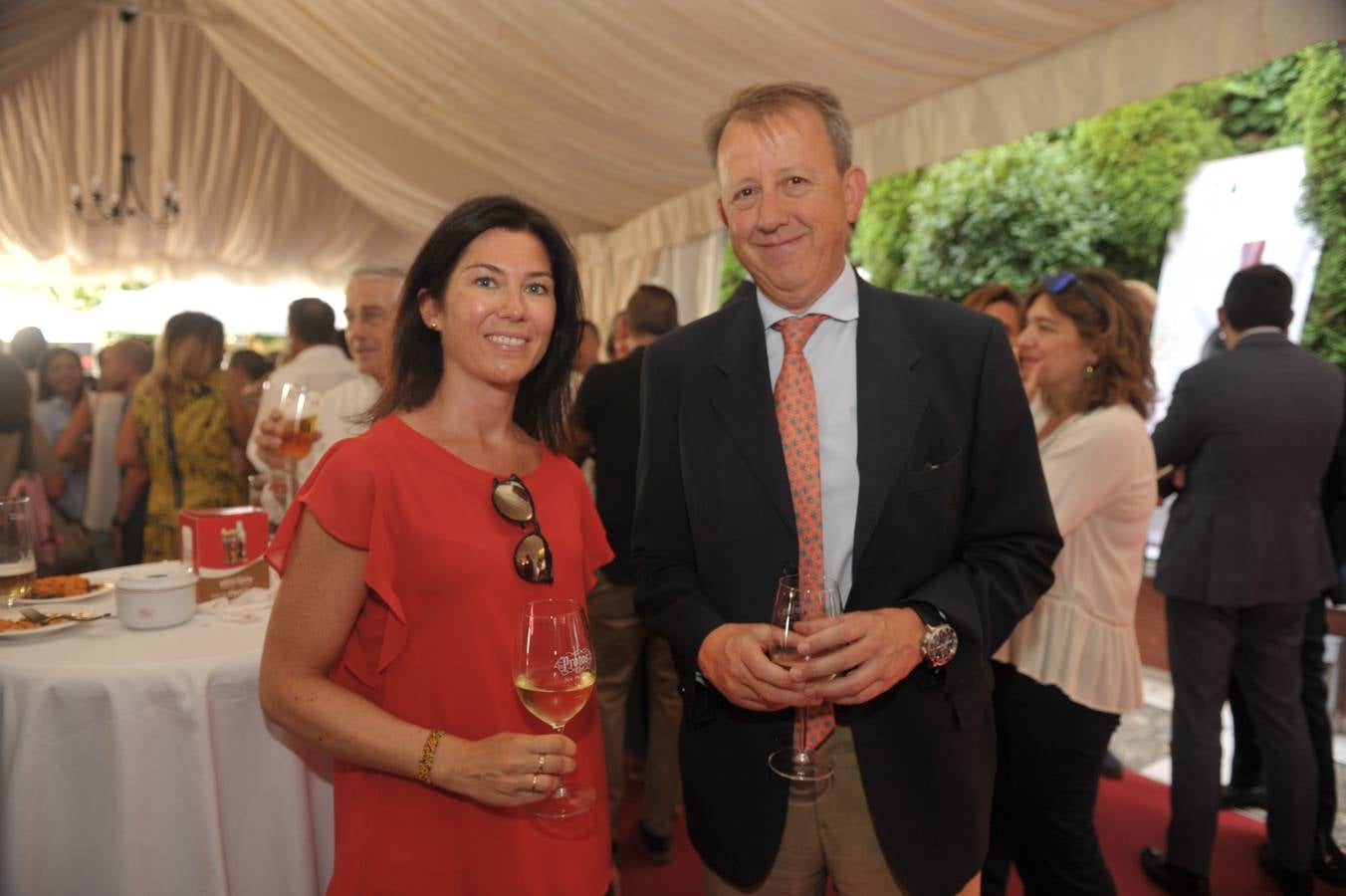 Silvia Díez y Fernando Derqui, de Banco Sabadell.