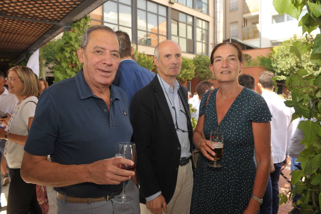 José Miguel Ortega, Luis del Hoyo (Avadeco) y Blanca Alonso-Pimentel.