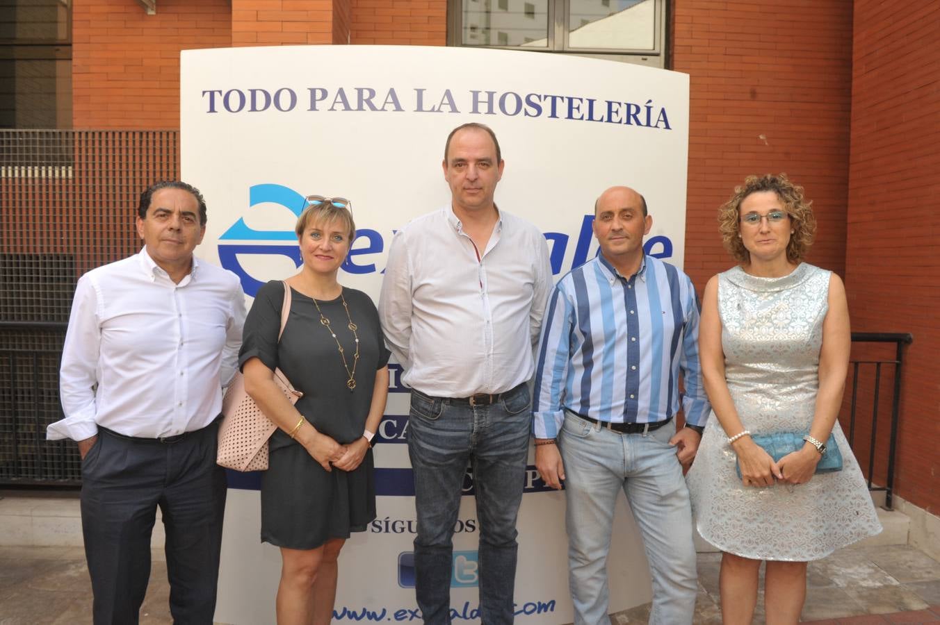 Cipriano Atienza, Loreto Sancho, Javier Bolaños, Luis Miguel González e Isabel Palomino (Negotia).