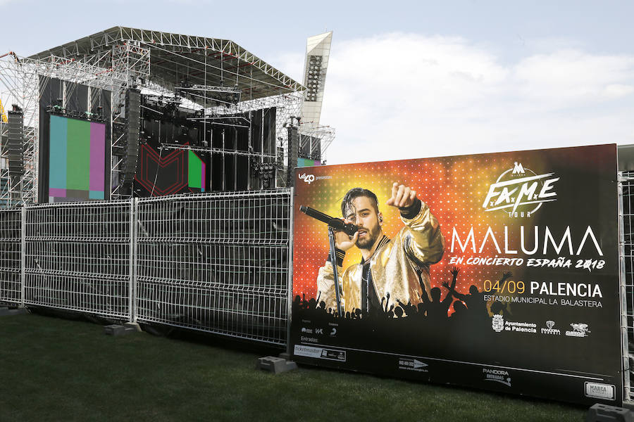 Fotos: Colas antes del concierto de Maluma