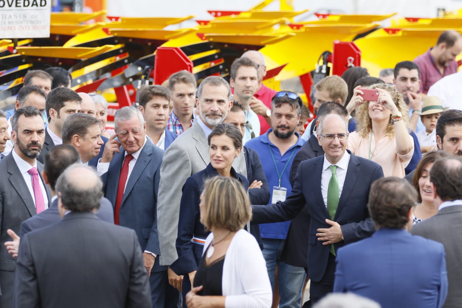 Fotos: Visita de los Reyes a la Feria Agropecuaria de Salamanca