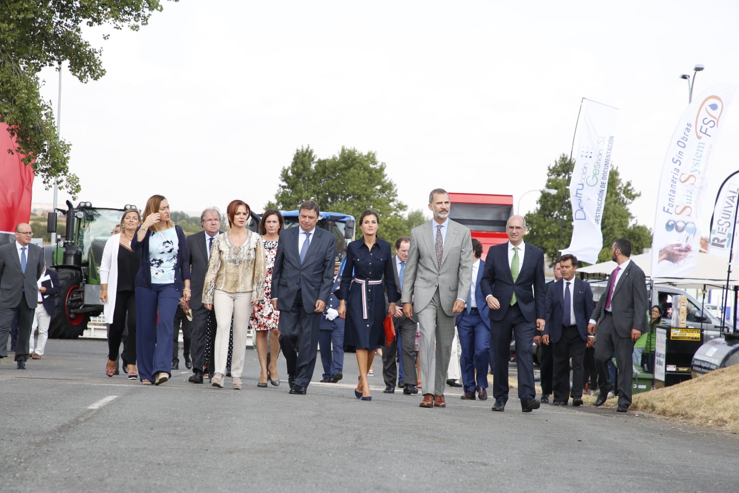 Fotos: Visita de los Reyes a la Feria Agropecuaria de Salamanca