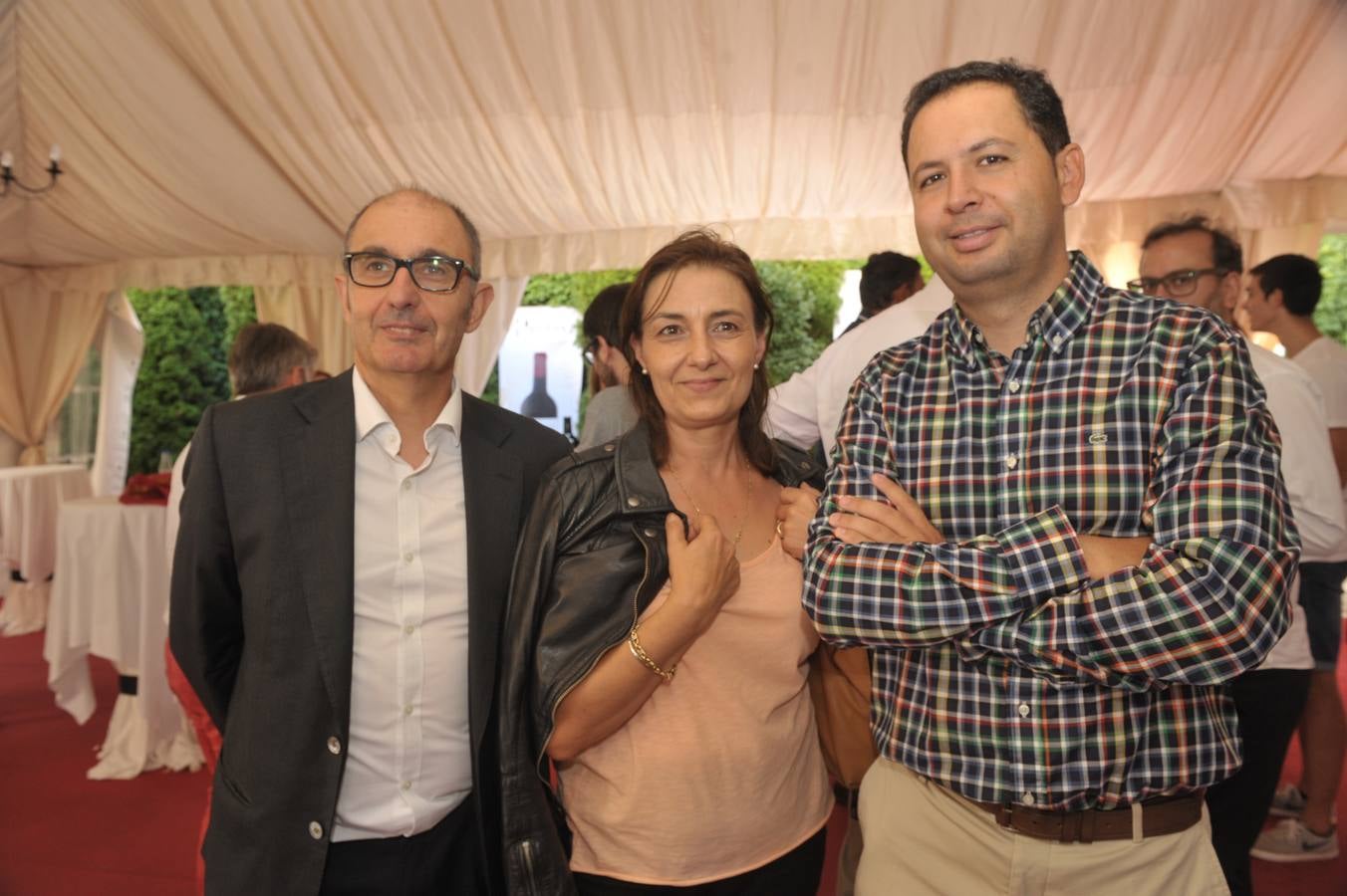 Pedro Pisonero, Ana Chamorro y Chema Sánchez, de Iberaval.