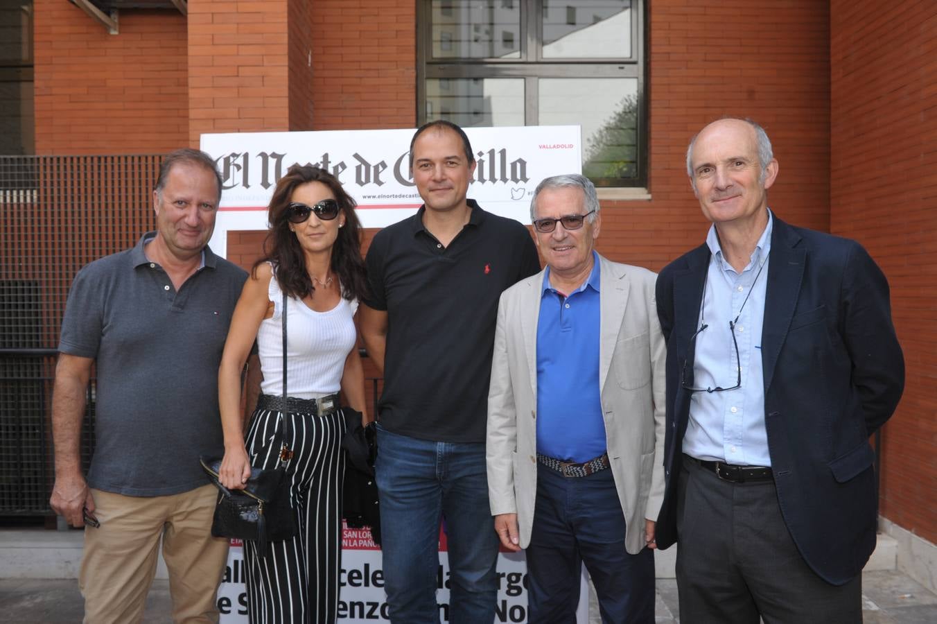 Junta directiva de Avadeco. Rafael Monedero, María Balsa, Alejandro García Pellitero, Carlos Sigüenza y Luis del Hoyo.