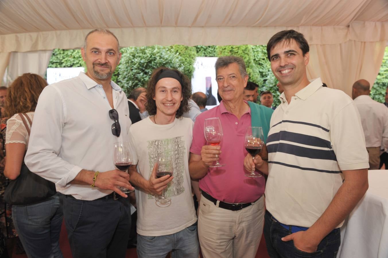 César Toro, Juan Gutiérrez, Eleuterio Domínguez y Diego Domínguez, de Podólogos Diego Domínguez.