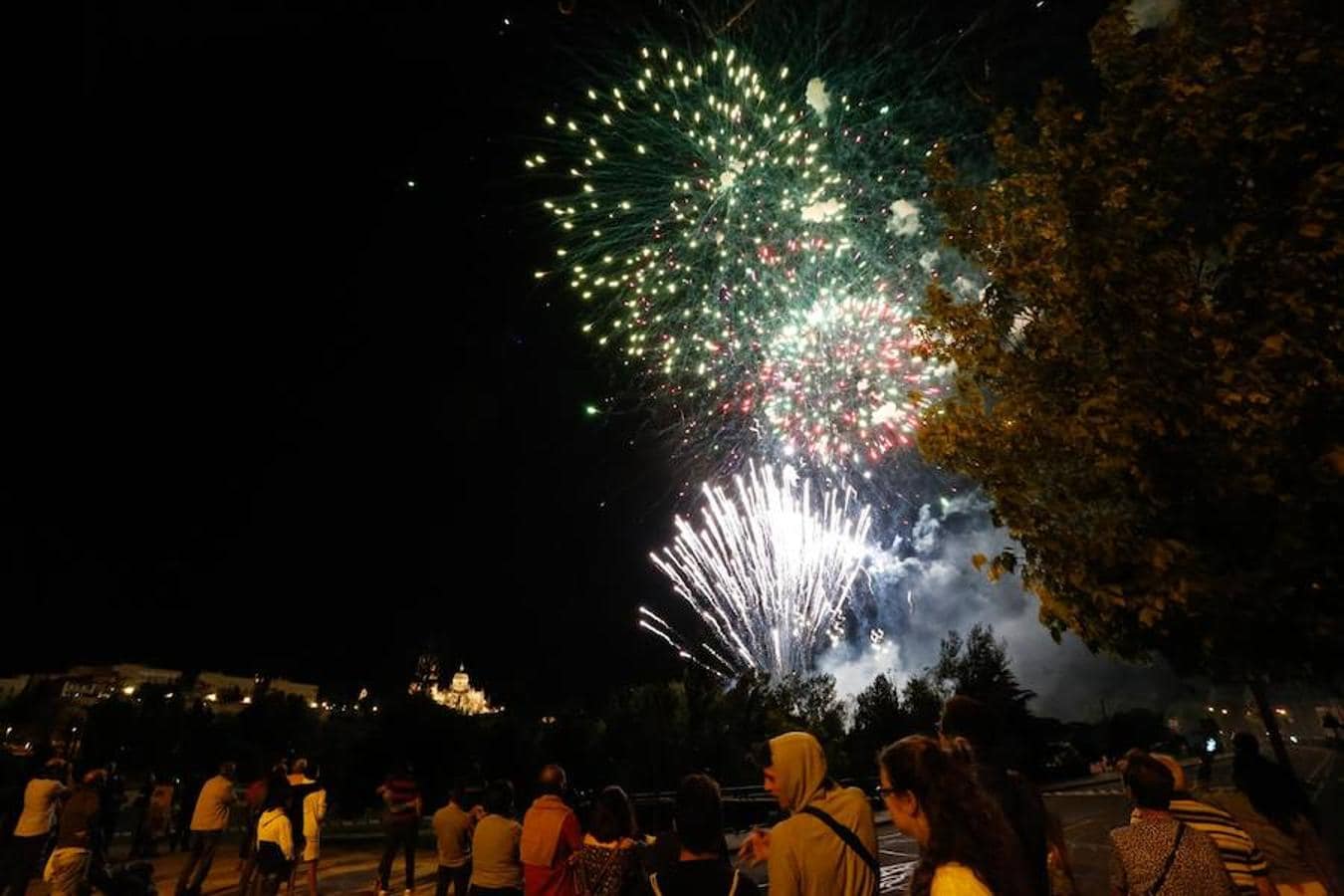 Fotos: Los fuegos Artificiales encienden las fiestas en Salamanca