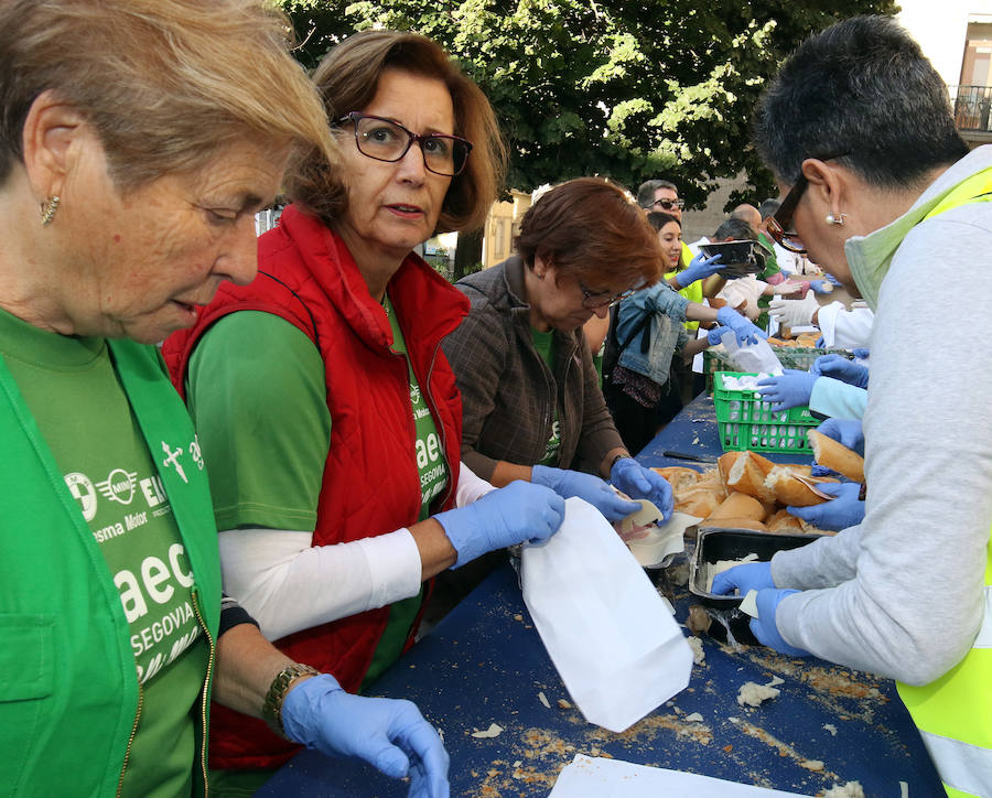 Fotos: V Marcha contra el Cáncer en Segovia