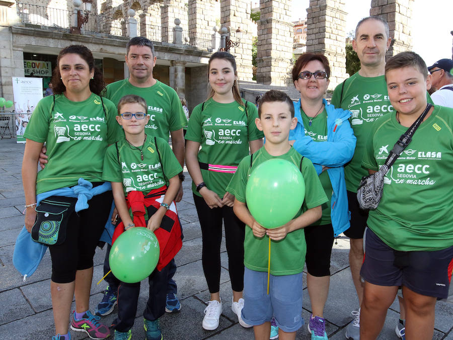 Fotos: V Marcha contra el Cáncer en Segovia