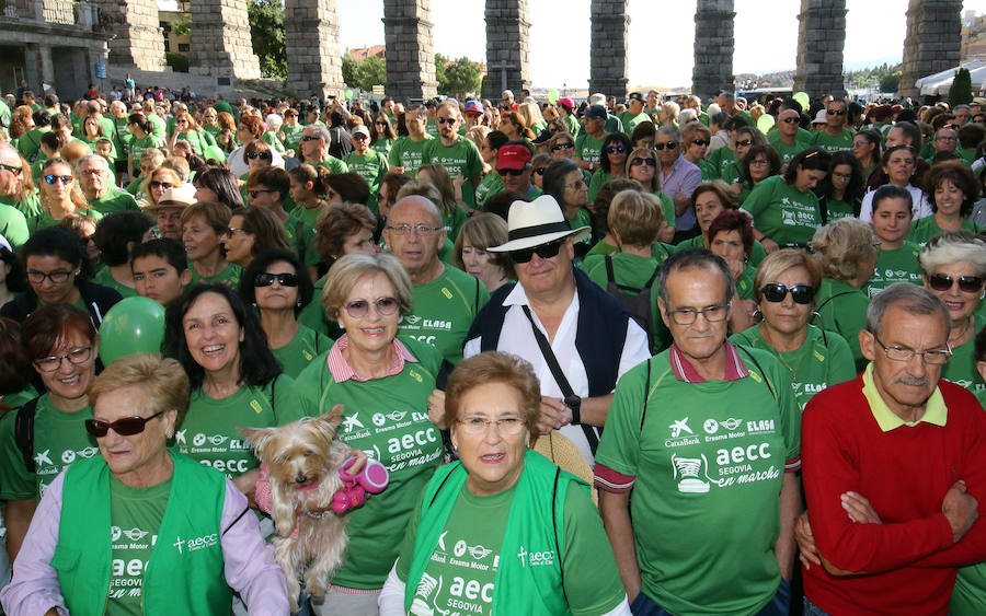 Fotos: V Marcha contra el Cáncer en Segovia