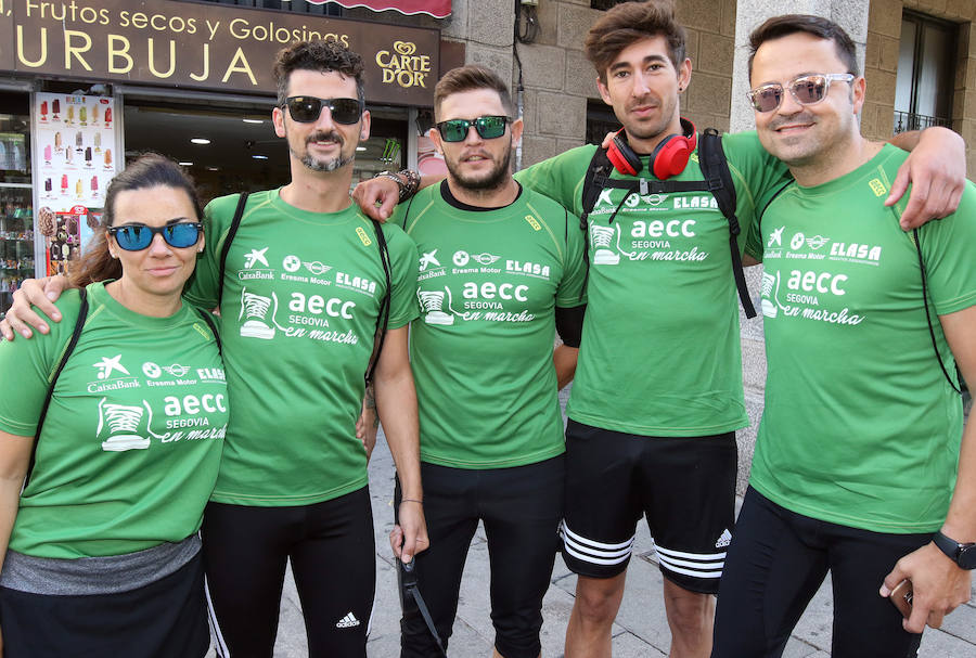 Fotos: V Marcha contra el Cáncer en Segovia