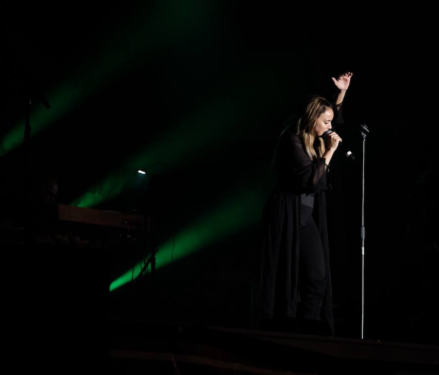 Fotos: Concierto de Chenoa en la Plaza Mayor de Valladolid durante las Fiestas de la Virgen de San Lorenzo 2018