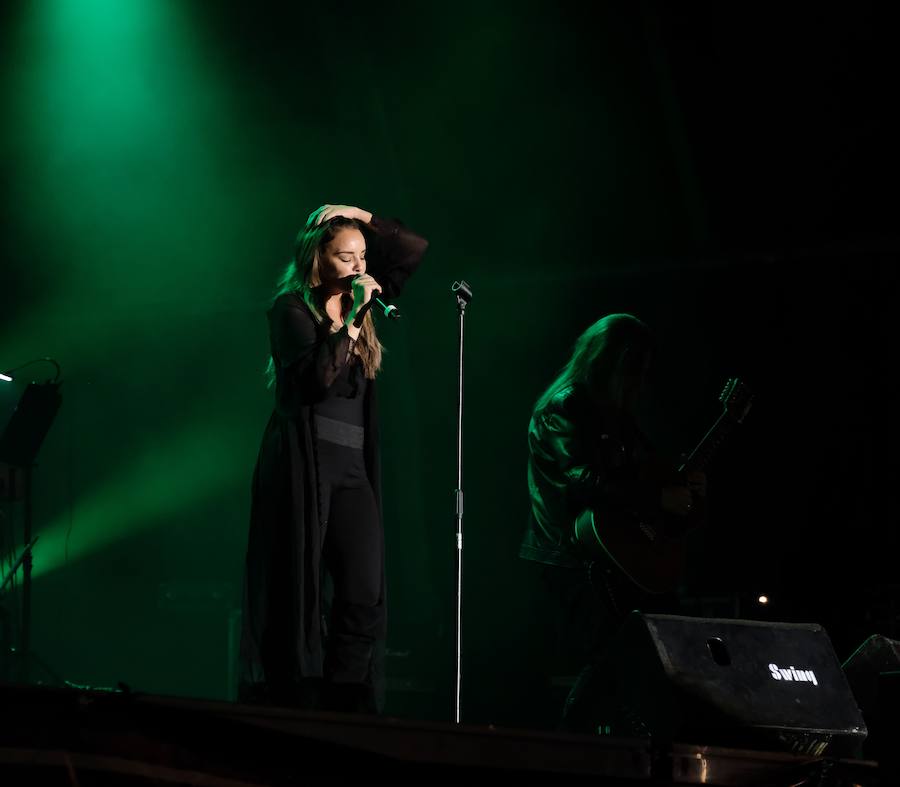 Fotos: Concierto de Chenoa en la Plaza Mayor de Valladolid durante las Fiestas de la Virgen de San Lorenzo 2018