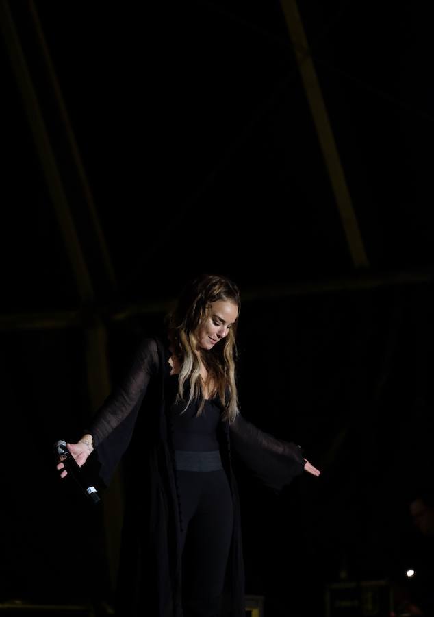 Fotos: Concierto de Chenoa en la Plaza Mayor de Valladolid durante las Fiestas de la Virgen de San Lorenzo 2018