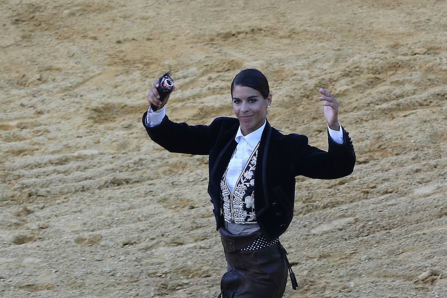 Fotos: Corrida de rejones en las fiestas de la Virgen de San Lorenzo 2018