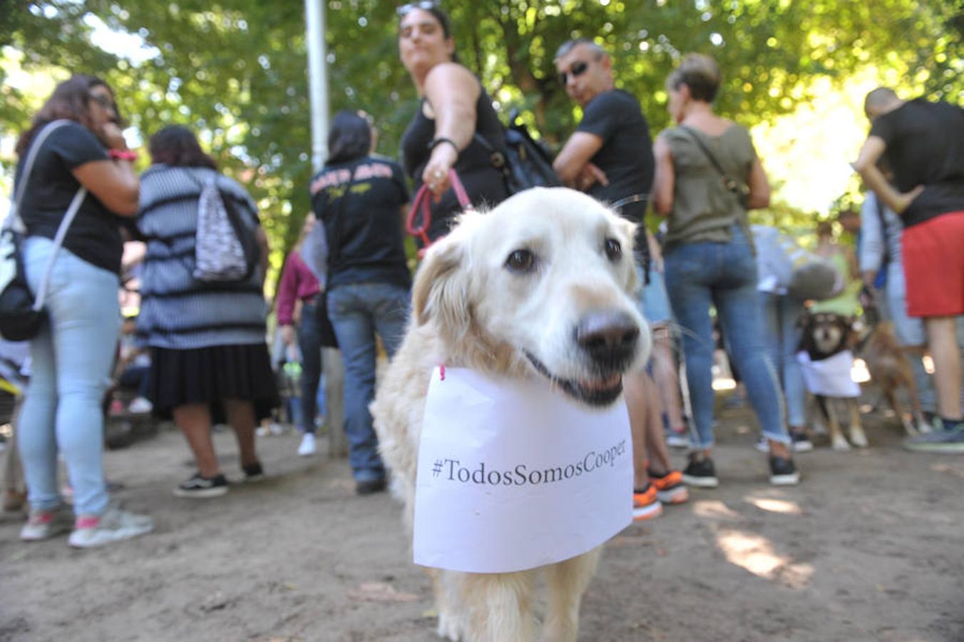 Fotos: Concentración en Las Moreras para despedir a cooper