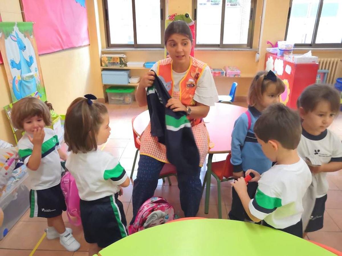 Fotos: Vuelta al cole en el Santa Teresa de Jesús de Valladolid