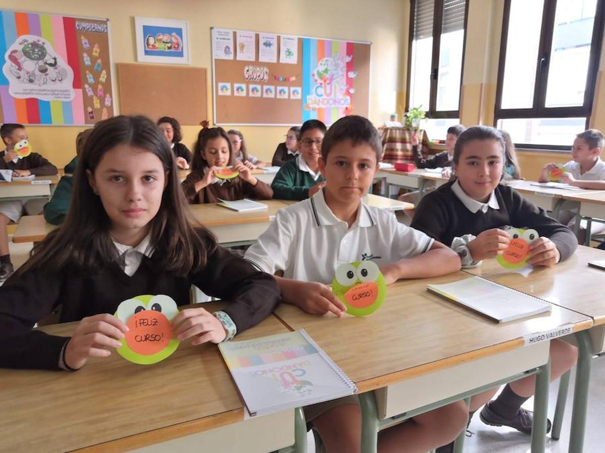 Fotos: Vuelta al cole en el Santa Teresa de Jesús de Valladolid