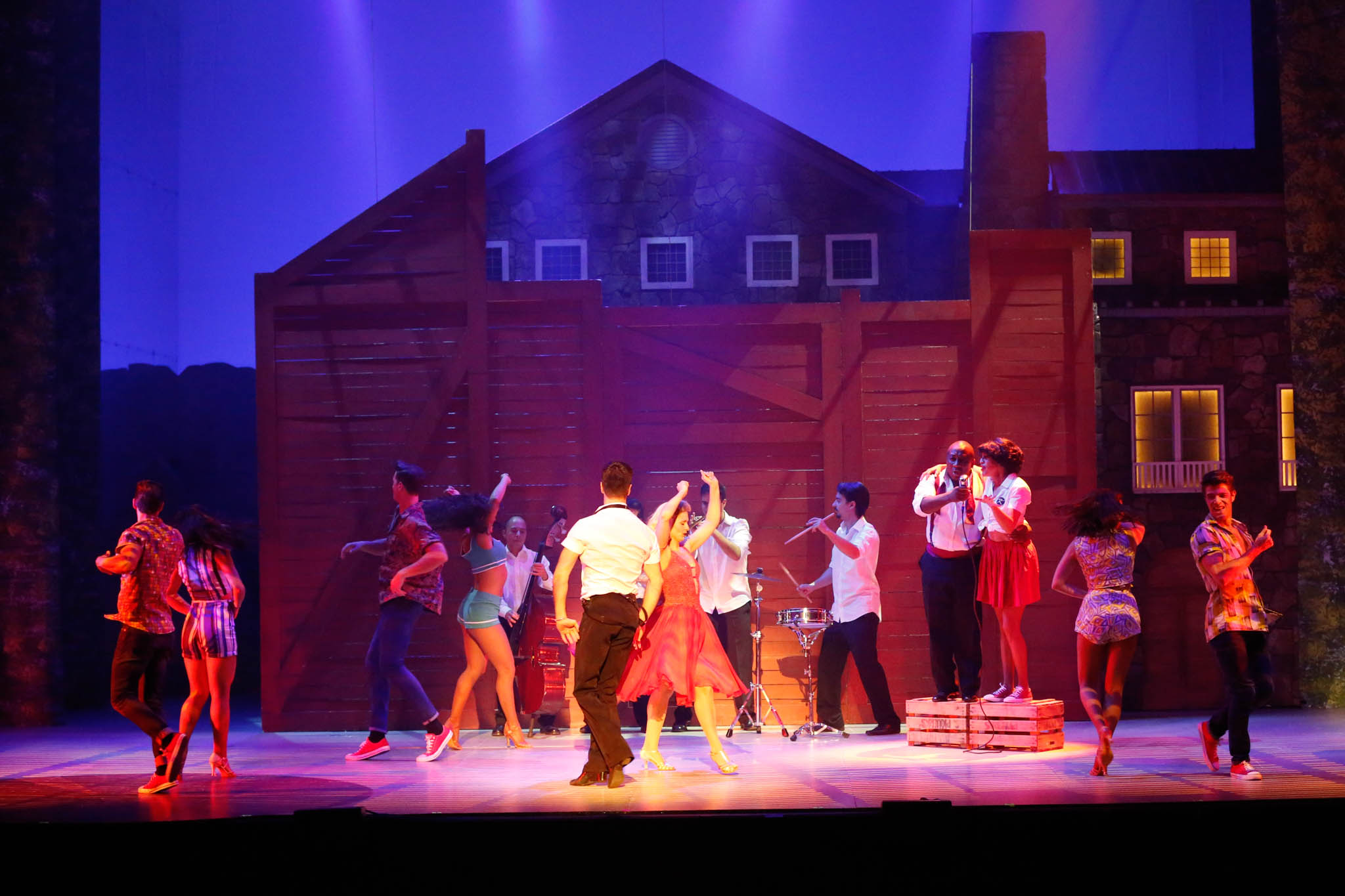 Fotos: Salamanca disfruta del espectáculo Dirty Dancing