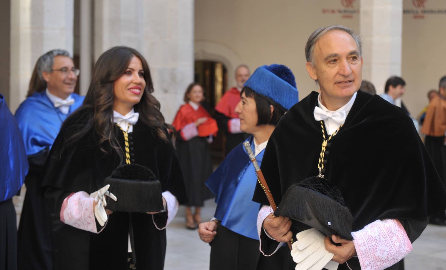 En su discurso, el rector Antonio Largo ha destacado el esfuerzo realizado por la universidad vallisoletana en materia de transparencia