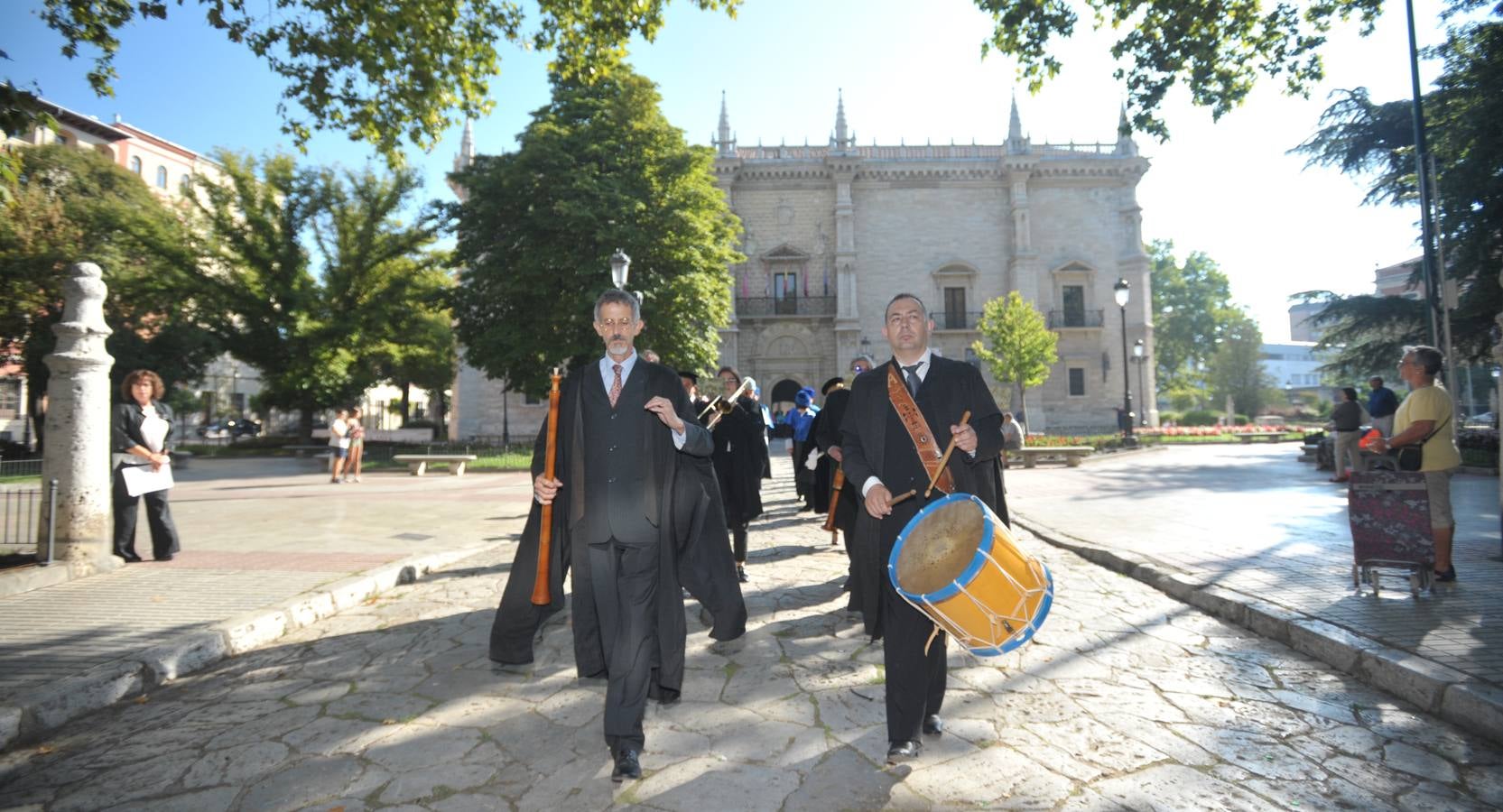 En su discurso, el rector Antonio Largo ha destacado el esfuerzo realizado por la universidad vallisoletana en materia de transparencia