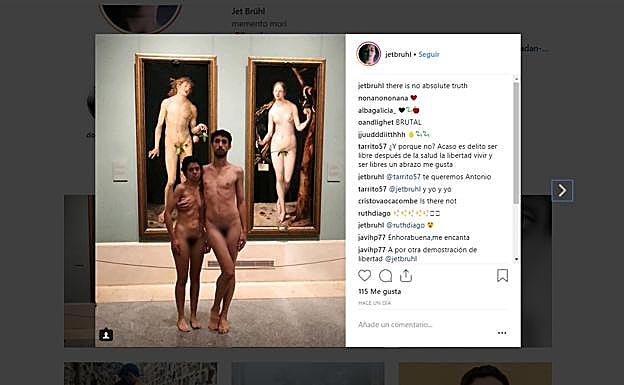 Imagen en la cuenta de Instagram de jetbruhl. 