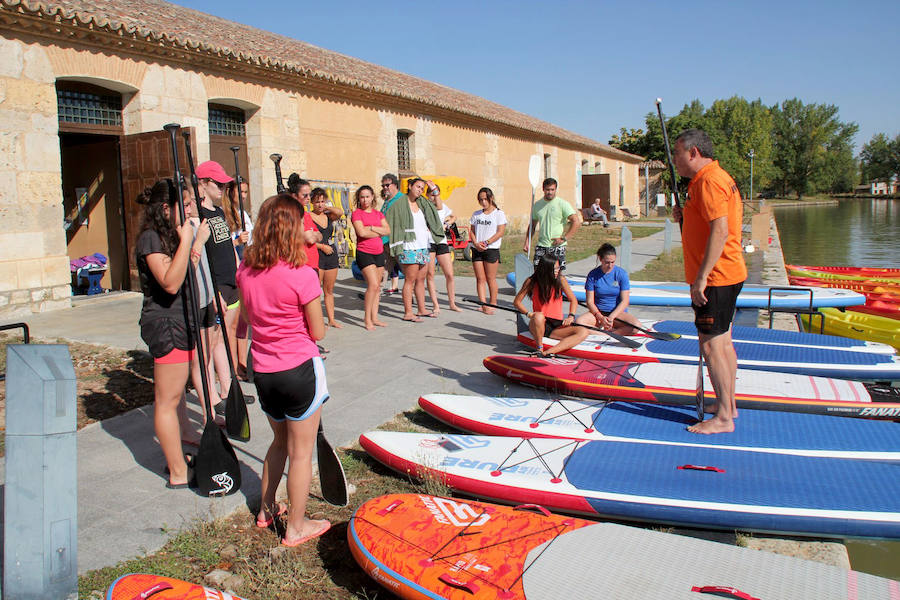CPLV y el Rugby El Salvador, en el Canal de Castilla
