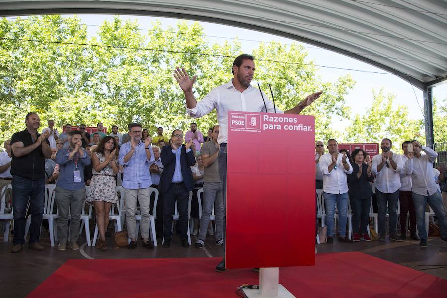 Fotos: Presentación de la candidatura de Óscar Puente a la alcaldía de Valladolid