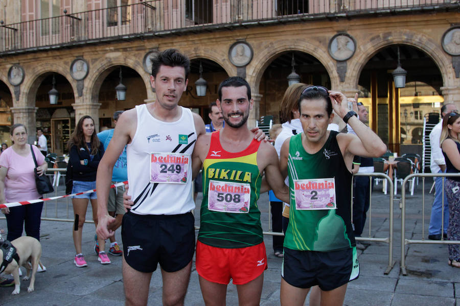 526 corredores participaron en esta tercera edición y tras hacer frente a los 10km de recorrido por la zona monumental, los ganadores fueron Ivá, Roade (Bikila) seguido de Ignacio Jesús González (Caja Rural At. Salamanca)