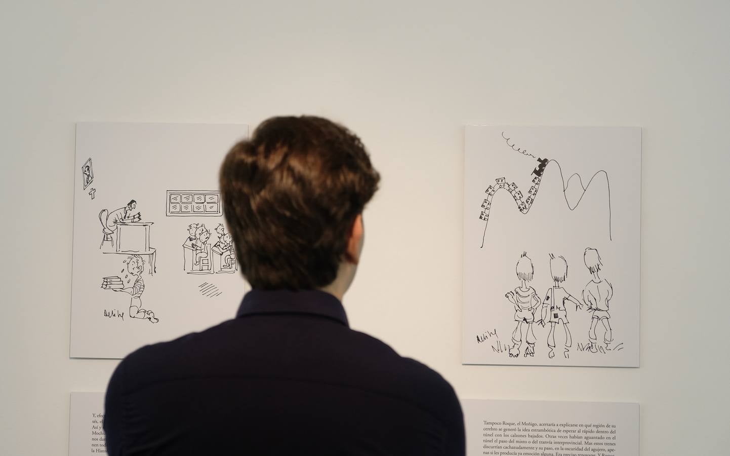 La exposición muestra una de las facetas menos conocidas del escritor a través de 21 dibujos