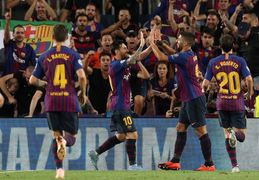 Fotos: El Barcelona-PSV, en imágenes