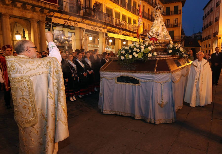 Fotos: La Virgen de la Fuencisla llega a la catedral para su novenario