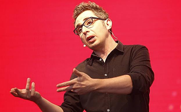 Berto Rmero en el ciclo 'Valladolid, terapia de risa' celebrado en la ciudad en 2016. 