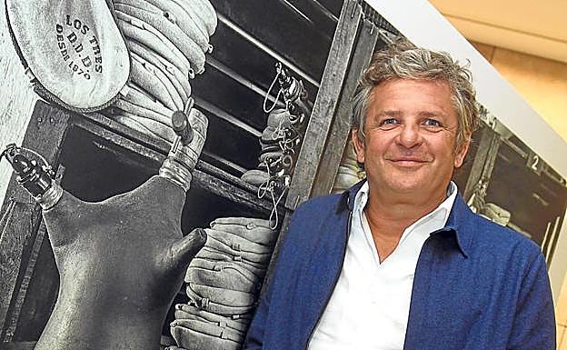 Álvaro Palacios, durante la entrevista. 