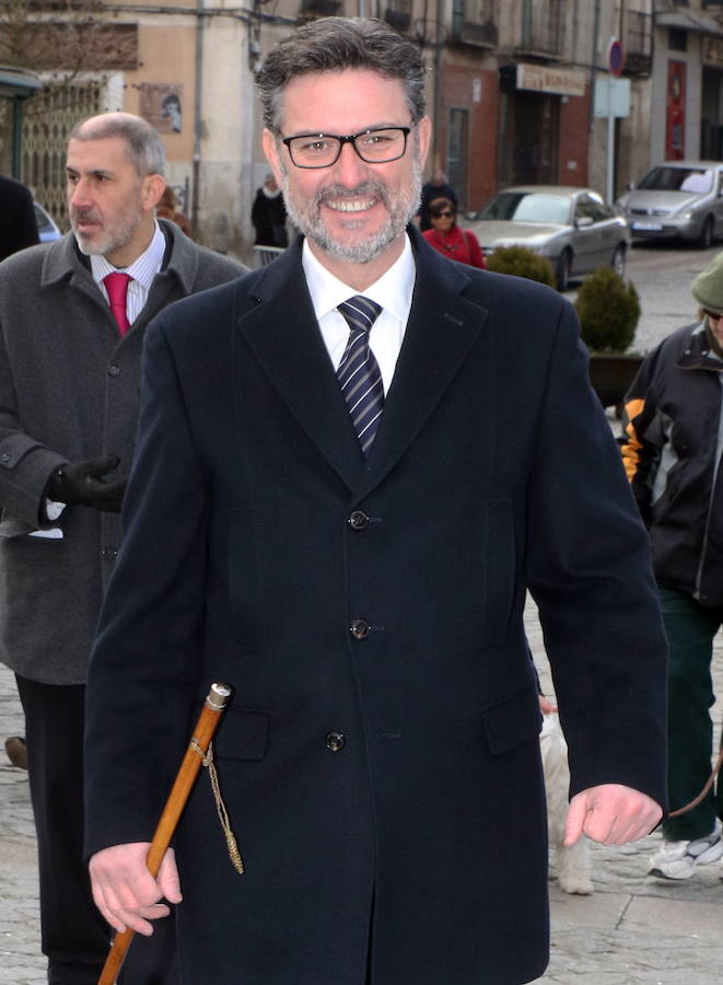 José Luis Vázquez, alcalde del Real Sitio de San Ildefonso.