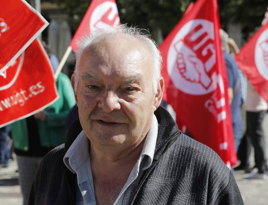 Fotos: Los pensionistas se manifiestan en Palencia