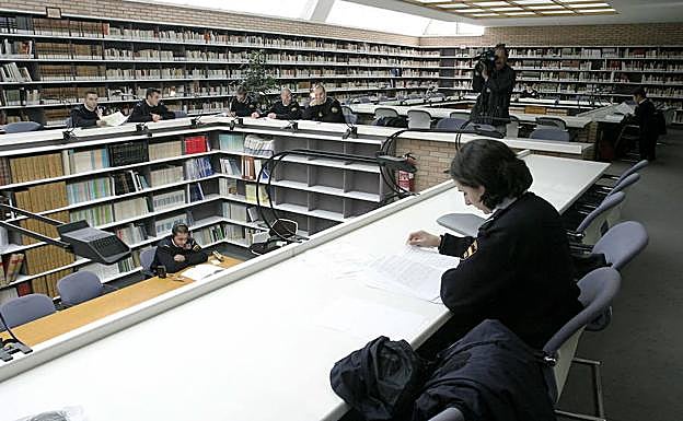 Instalaciones de la Escuela de Policía de Ávila.