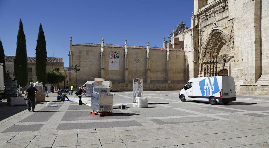 Fotos: MasterChef Junior prepara su programa en Palencia