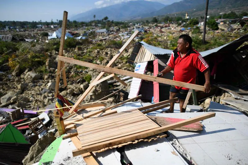 Fotos: Las imágenes del devastador tsunami en Indonesia