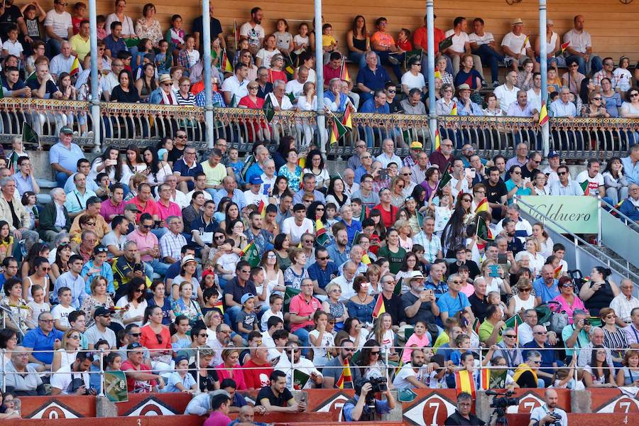 Exhibición de la Guardia Civil en la Plaza de Toros de La Glorieta de Salamanca