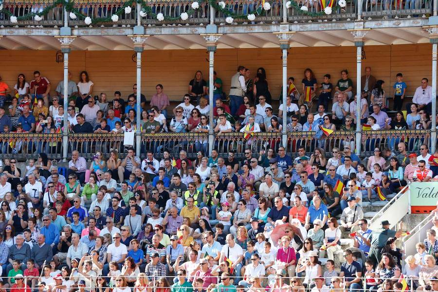 Exhibición de la Guardia Civil en la Plaza de Toros de La Glorieta de Salamanca