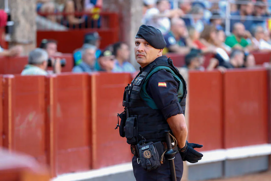 Exhibición de la Guardia Civil en la Plaza de Toros de La Glorieta de Salamanca