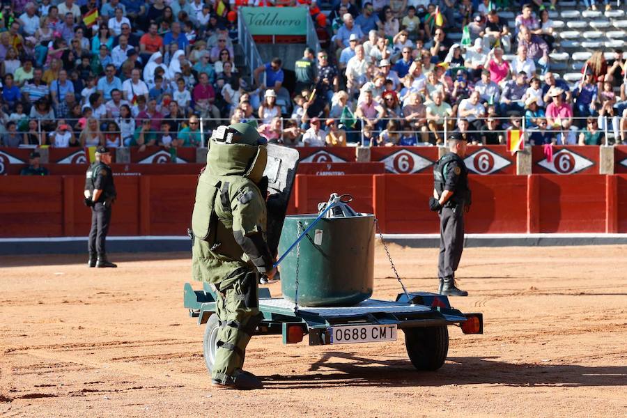 Exhibición de la Guardia Civil en la Plaza de Toros de La Glorieta de Salamanca