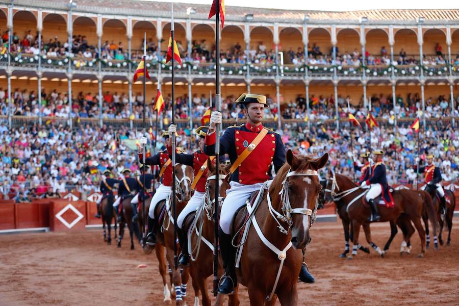 Exhibición de la Guardia Civil en la Plaza de Toros de La Glorieta de Salamanca