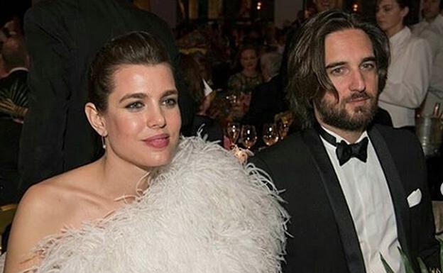 Carlota Casiraghi y Dimitri Rassam. 