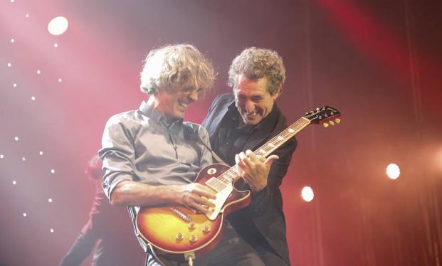 Miguel Ríos, durante su actuación en Salamanca. 