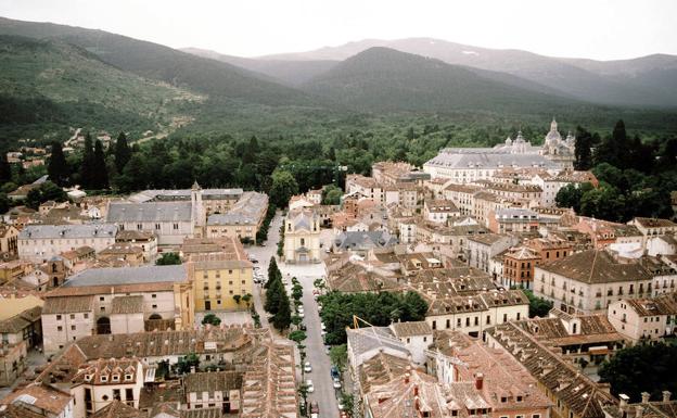 Vista aérea del casco urbano del Real Sitio de San Ildefonso, que es uno de los municipios que revisará el valor catastral de cara al año 2019
